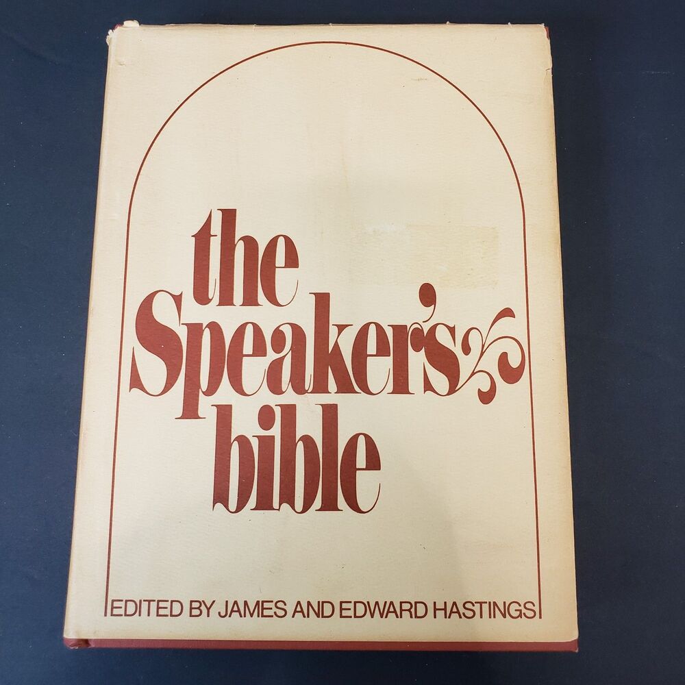 The Speakers Bible Vol 1 Genesis and Exodus1971 HB Christian Study